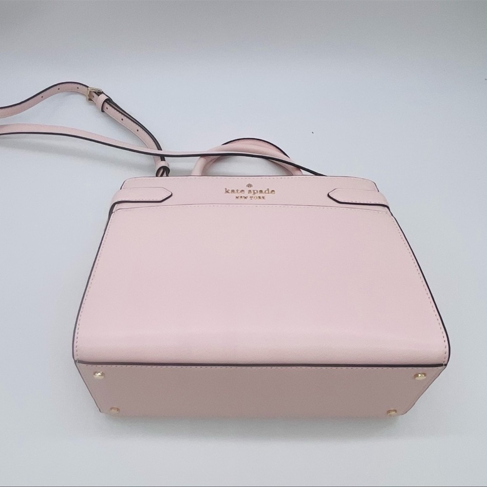 Kate Spade Staci Medium Satchel Crossbody Bag Light Pink - Picture 6 of 11